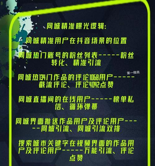抖音引流推广大全(教你如何利用抖音中心实现精准引流) 抖音引流推广大全(教你如何利用抖音中心实现精准引流)